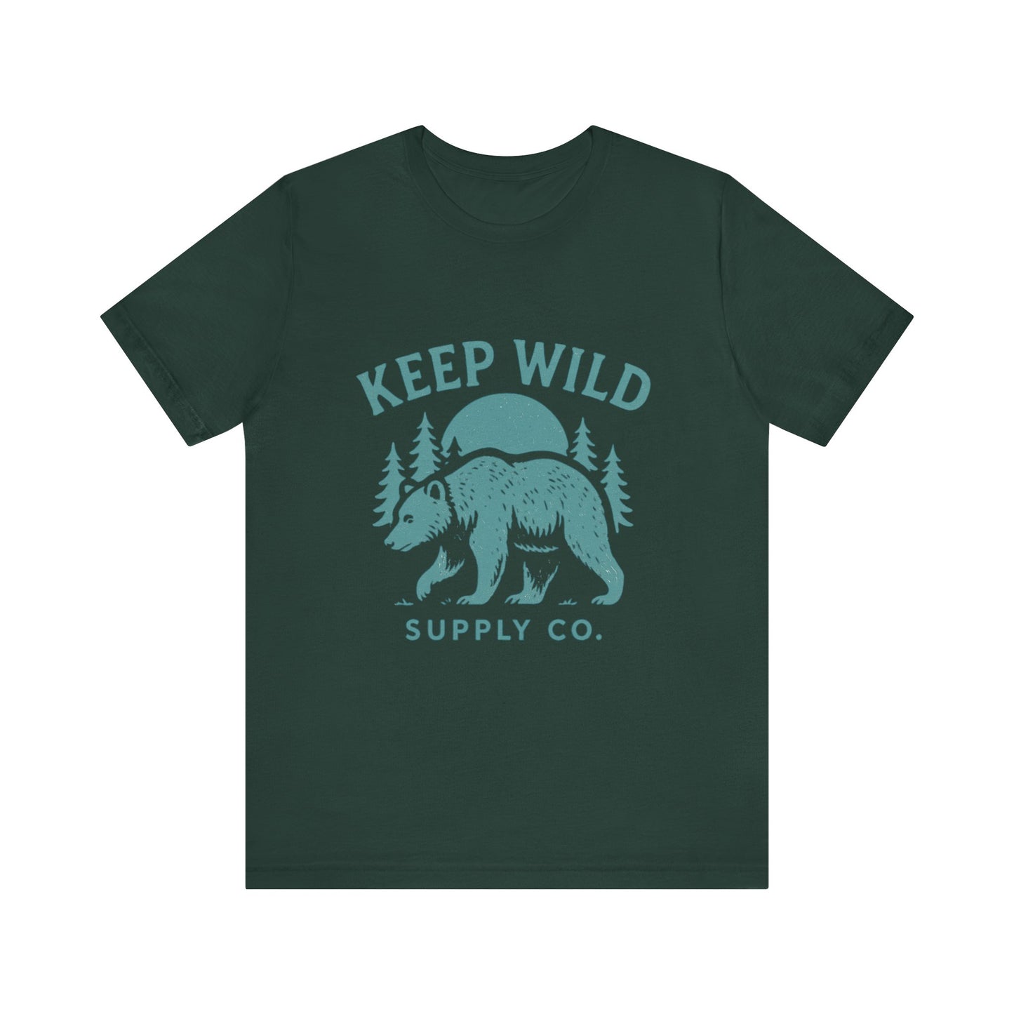 Women's Wildlife Adventure Tee - Keep Wild T-Shirt.
