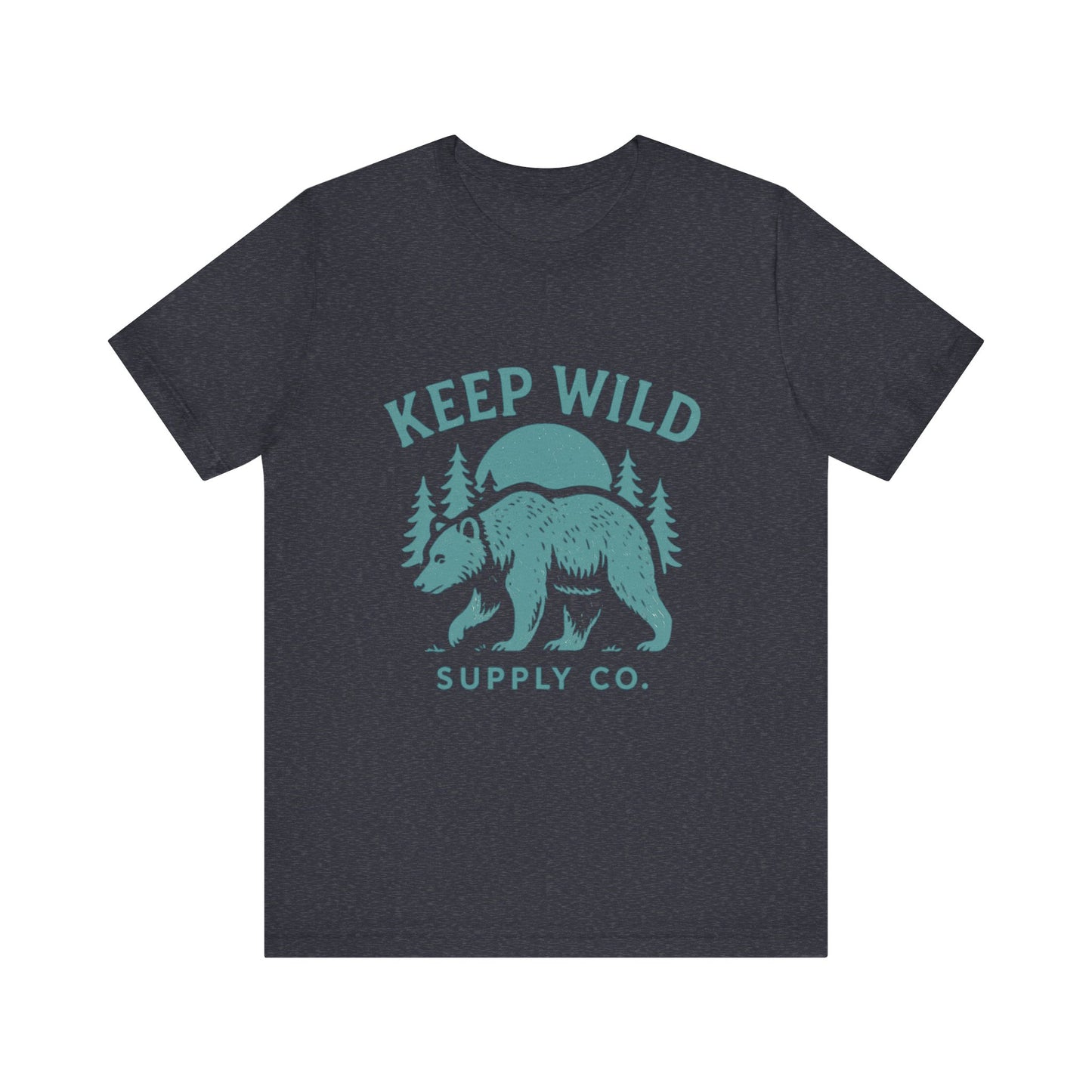 Women's Wildlife Adventure Tee - Keep Wild T-Shirt.