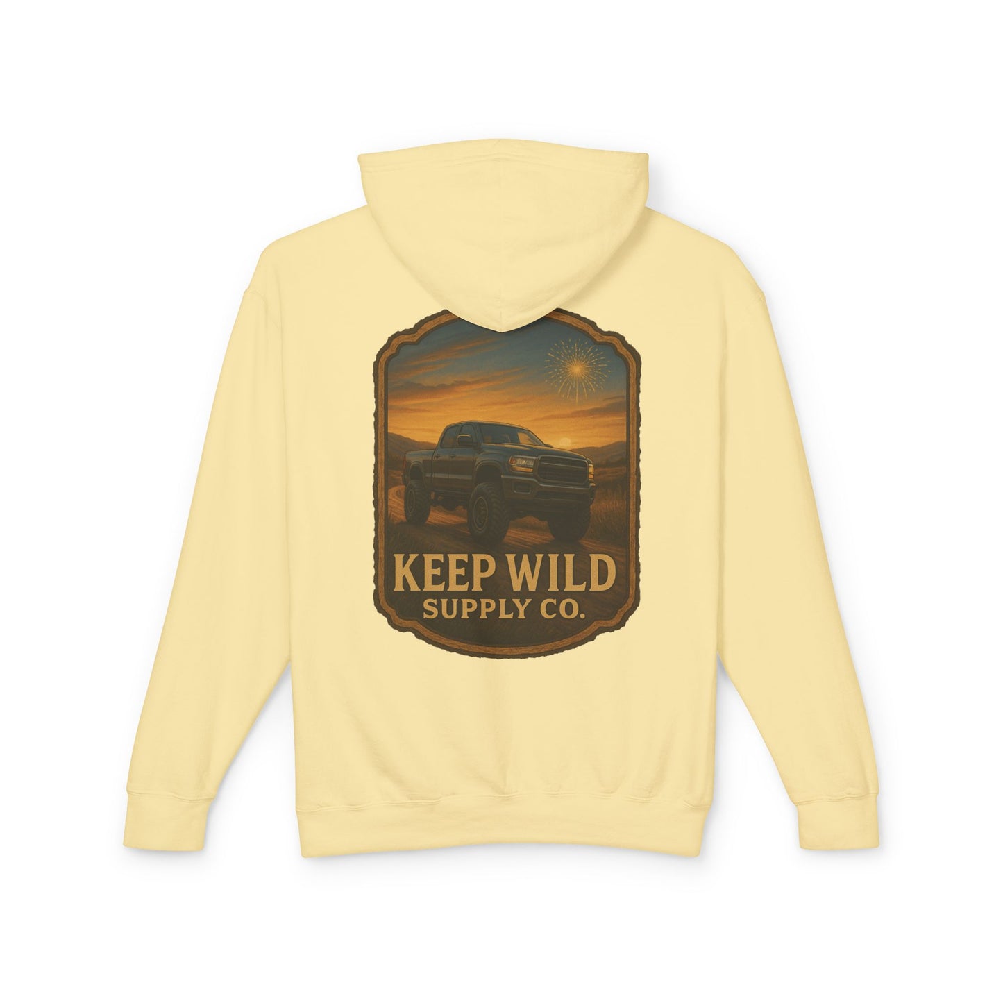 "Backroad Glory" Keep Wild Hooded Sweatshirt