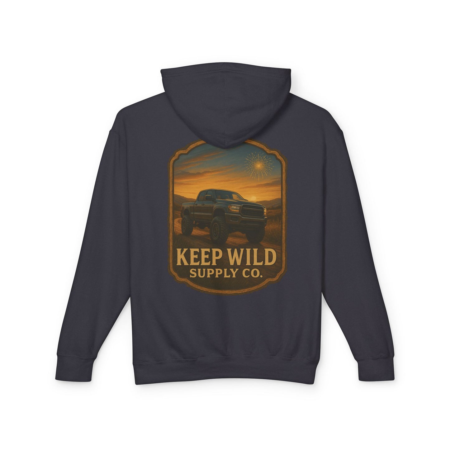 "Backroad Glory" Keep Wild Hooded Sweatshirt