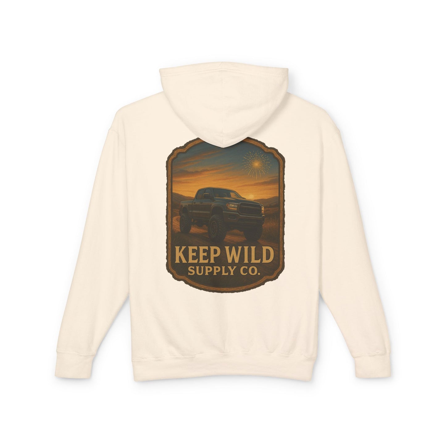 "Backroad Glory" Keep Wild Hooded Sweatshirt