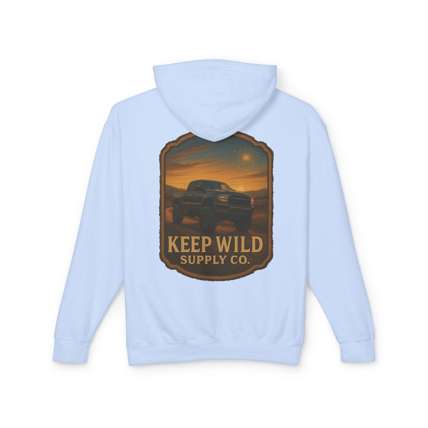 "Backroad Glory" Keep Wild Hooded Sweatshirt