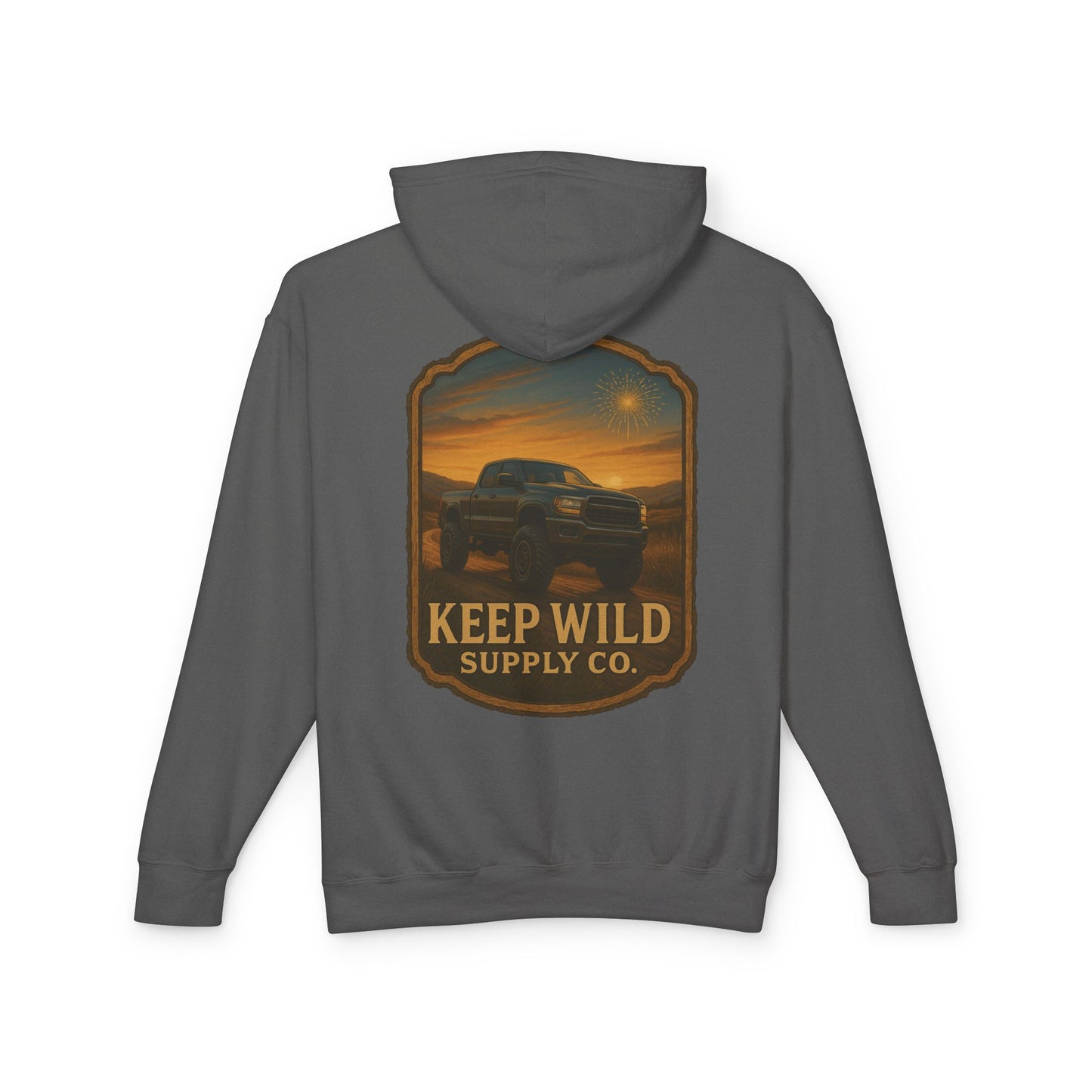"Backroad Glory" Keep Wild Hooded Sweatshirt