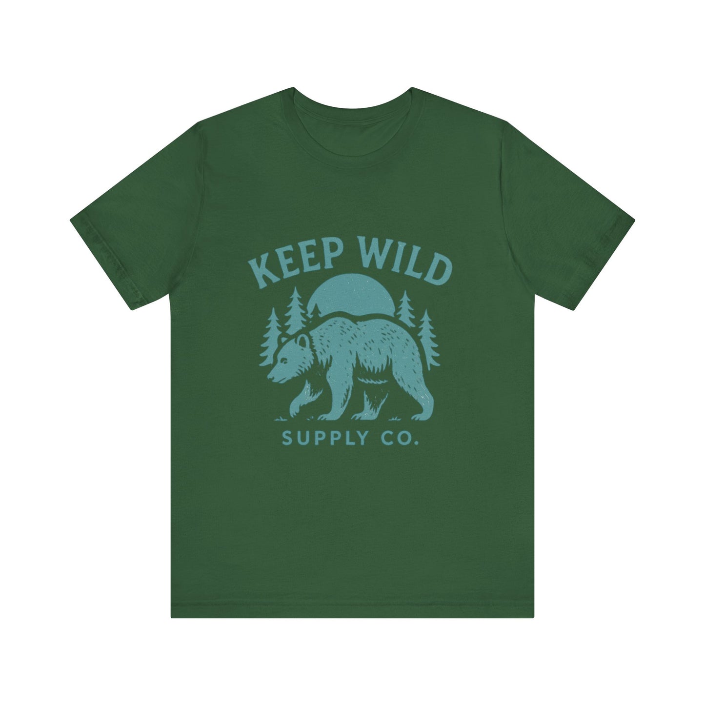 Women's Wildlife Adventure Tee - Keep Wild T-Shirt.