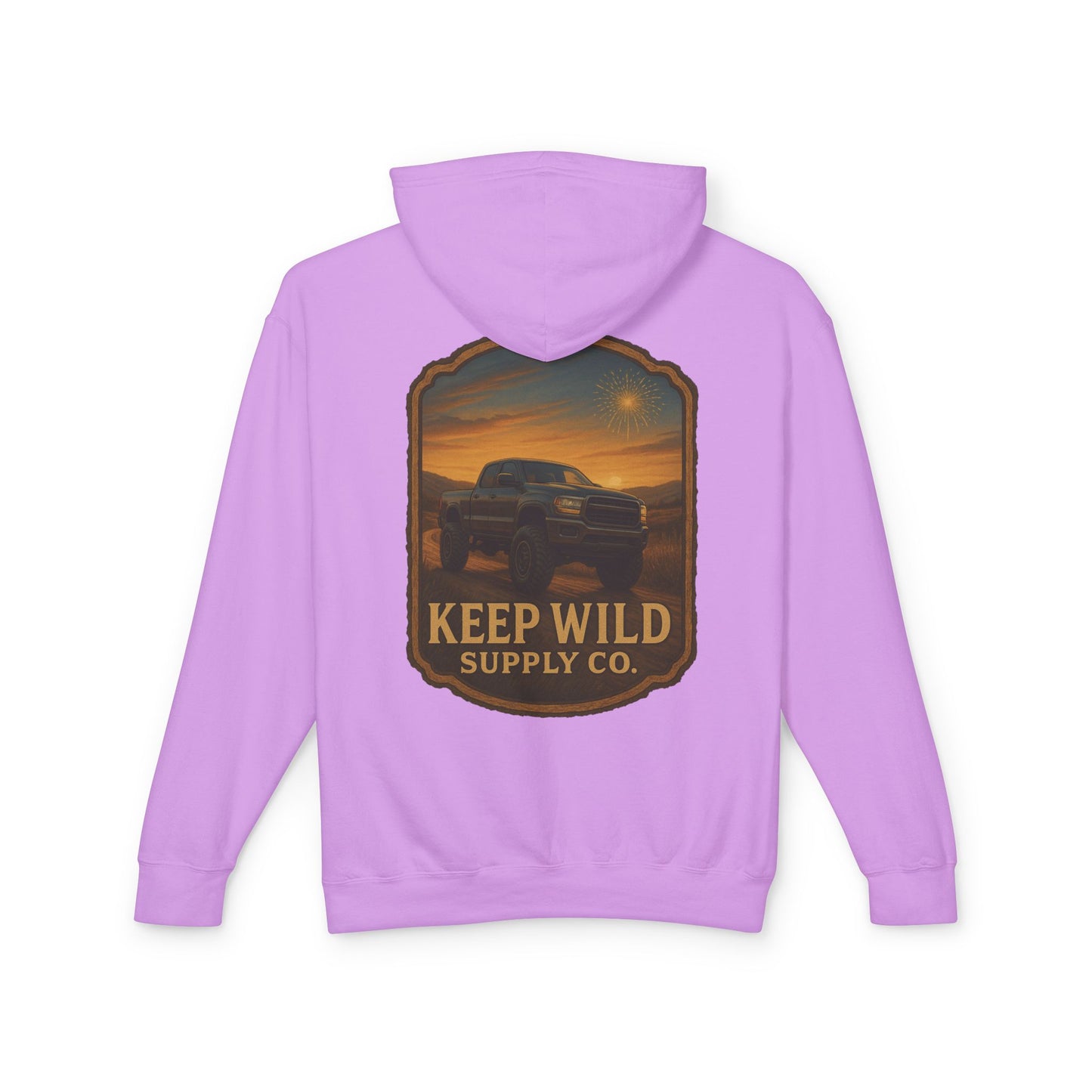 "Backroad Glory" Keep Wild Hooded Sweatshirt