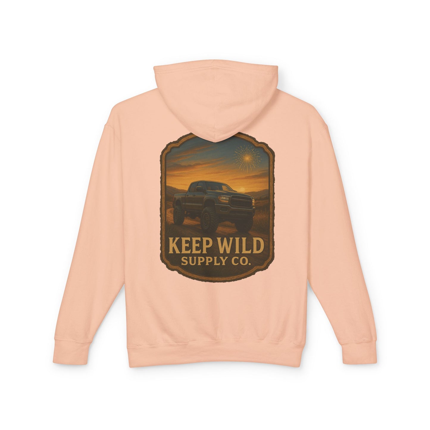 "Backroad Glory" Keep Wild Hooded Sweatshirt