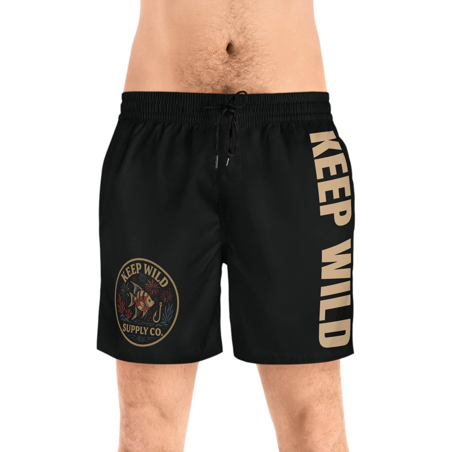 Keep Wild Patriotic Swim Shorts