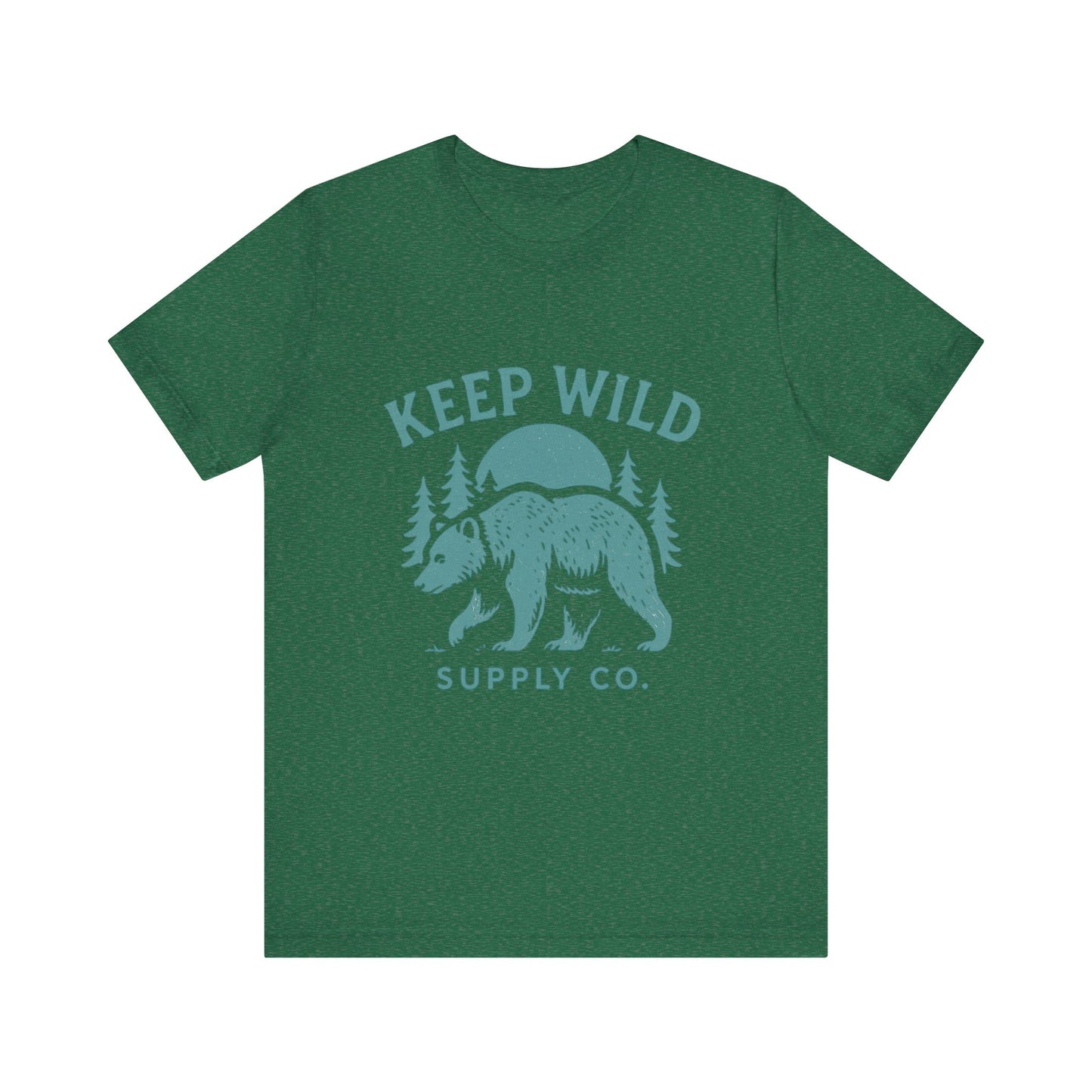 Women's Wildlife Adventure Tee - Keep Wild T-Shirt.
