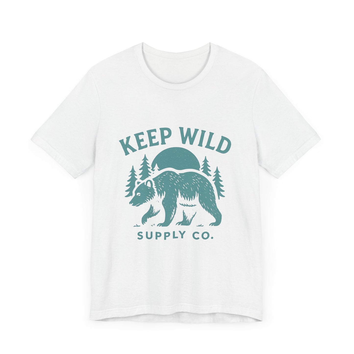 Women's Wildlife Adventure Tee - Keep Wild T-Shirt.