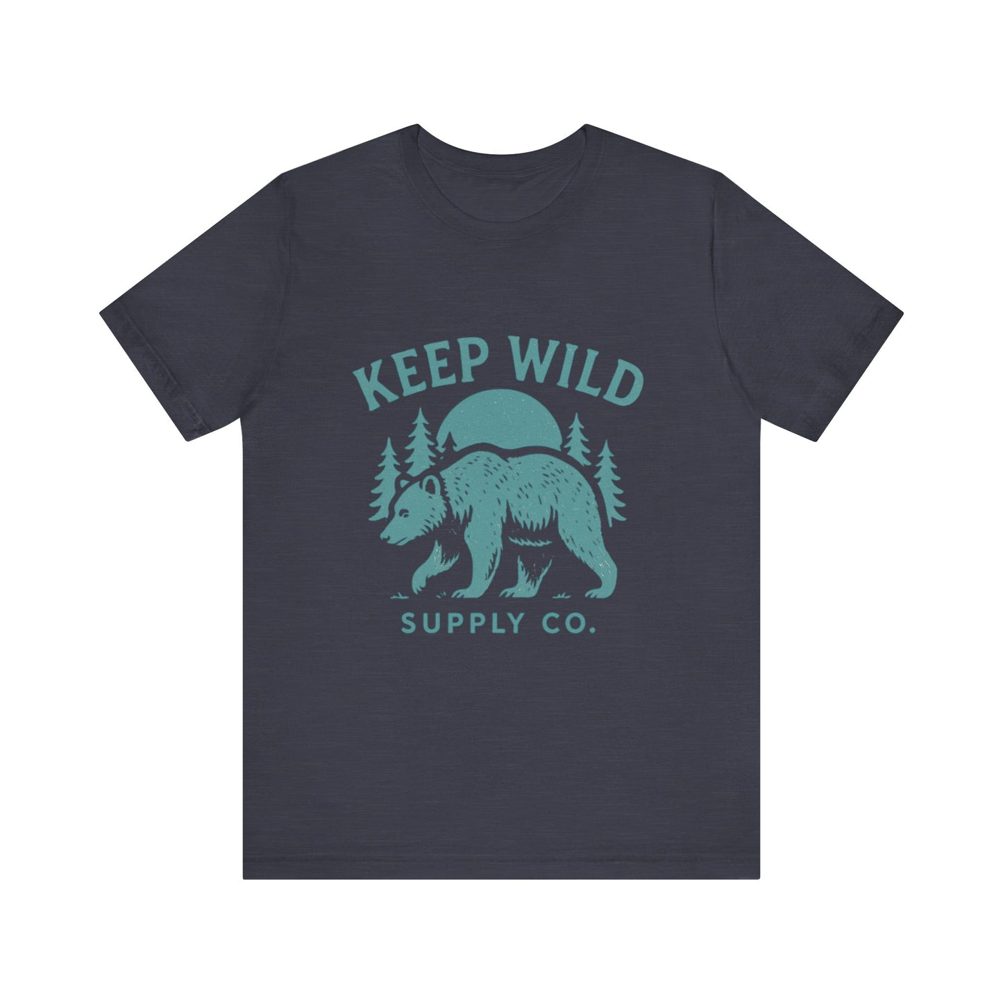 Women's Wildlife Adventure Tee - Keep Wild T-Shirt.