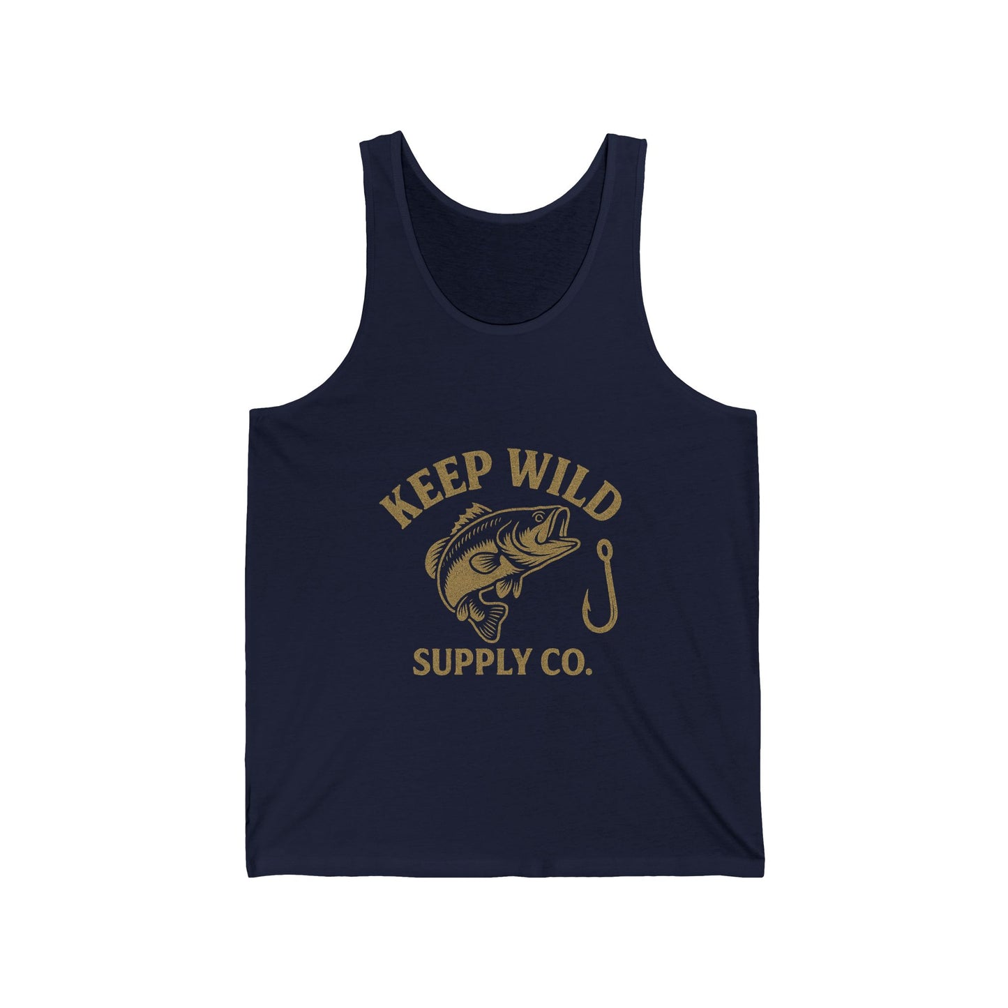 Keep Wild Fishing Tank Top