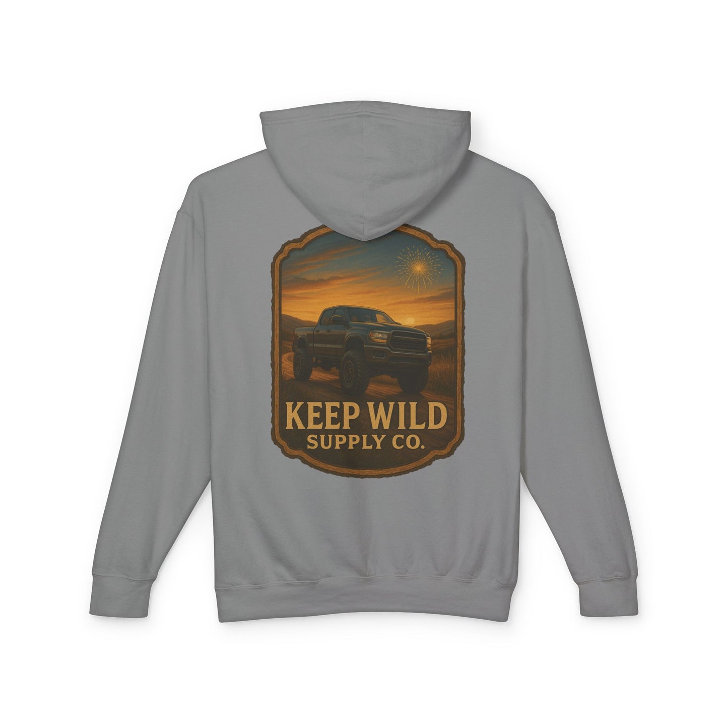 "Backroad Glory" Keep Wild Hooded Sweatshirt