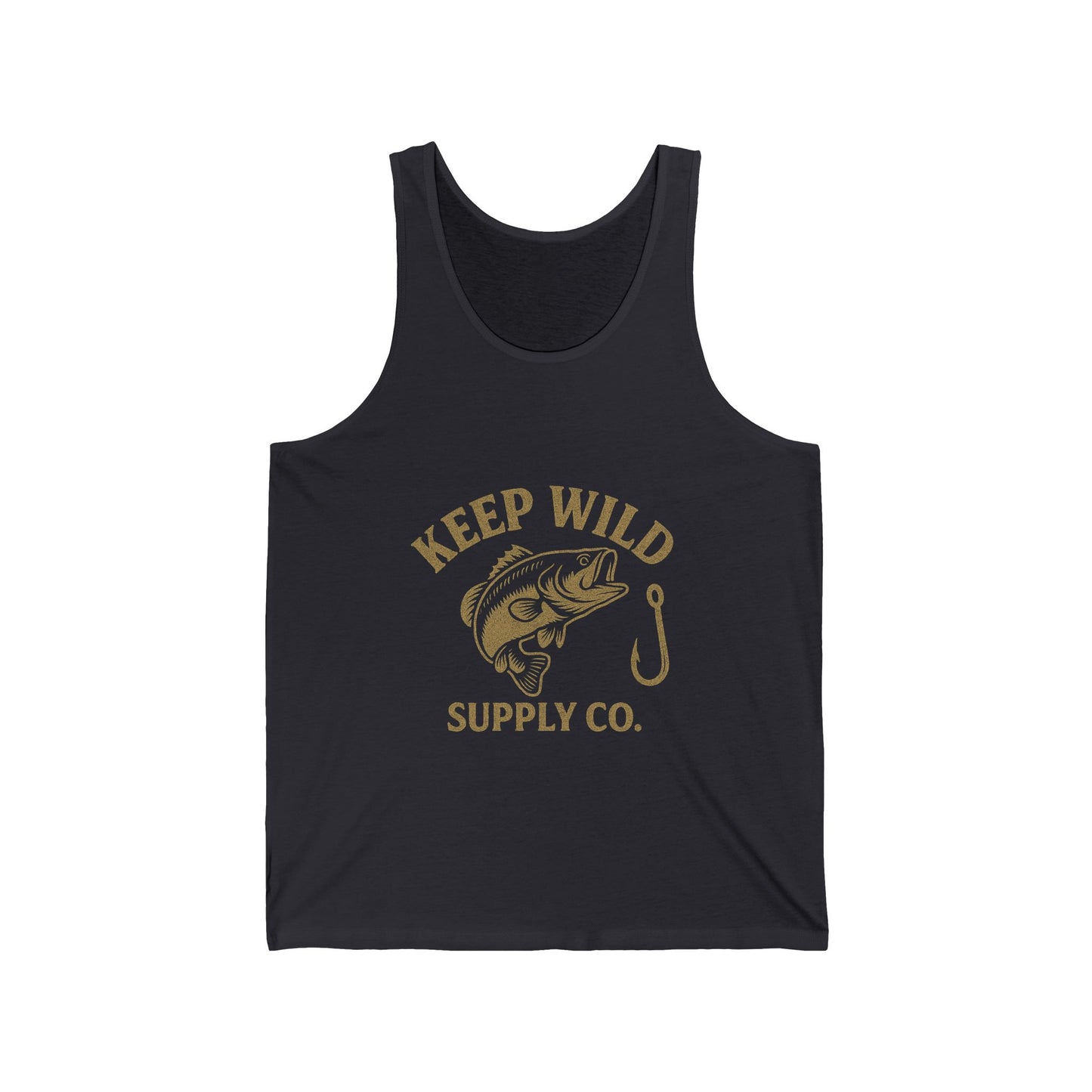 Keep Wild Fishing Tank Top