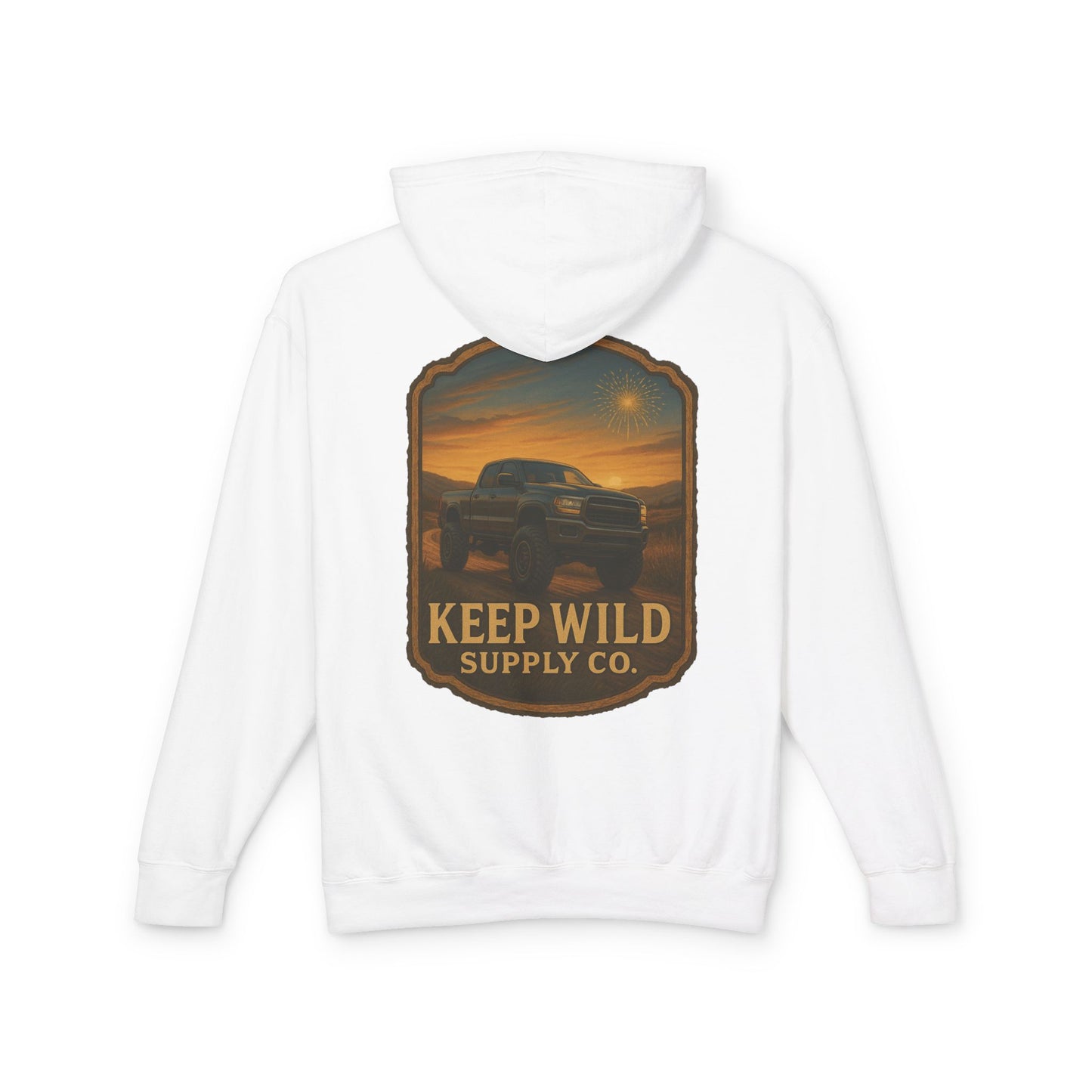 "Backroad Glory" Keep Wild Hooded Sweatshirt