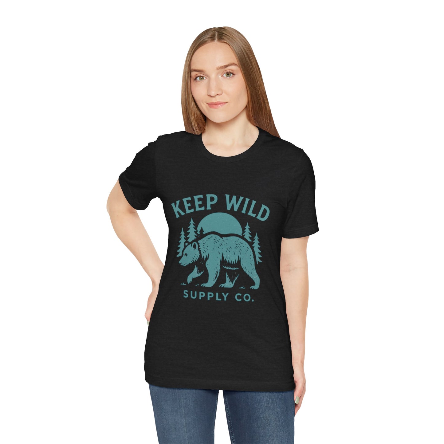 Women's Wildlife Adventure Tee - Keep Wild T-Shirt.