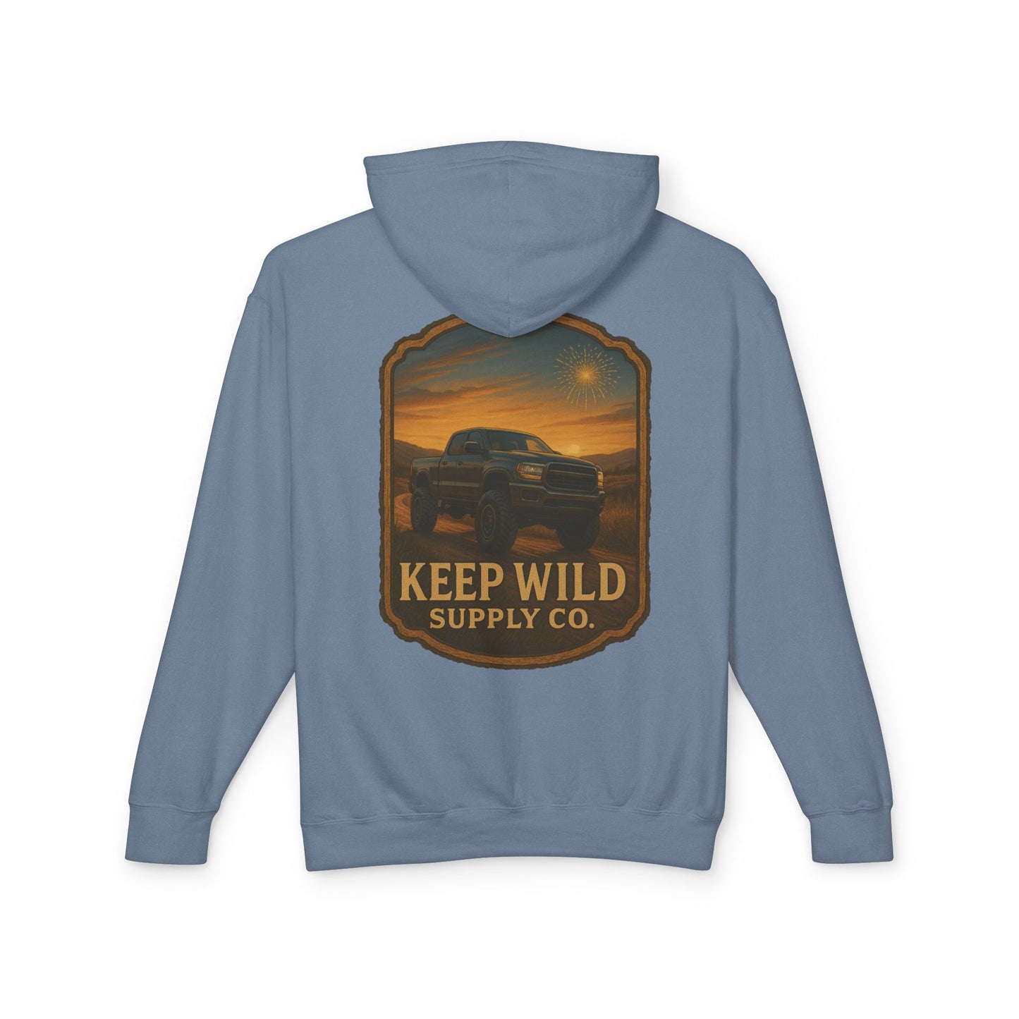 "Backroad Glory" Keep Wild Hooded Sweatshirt