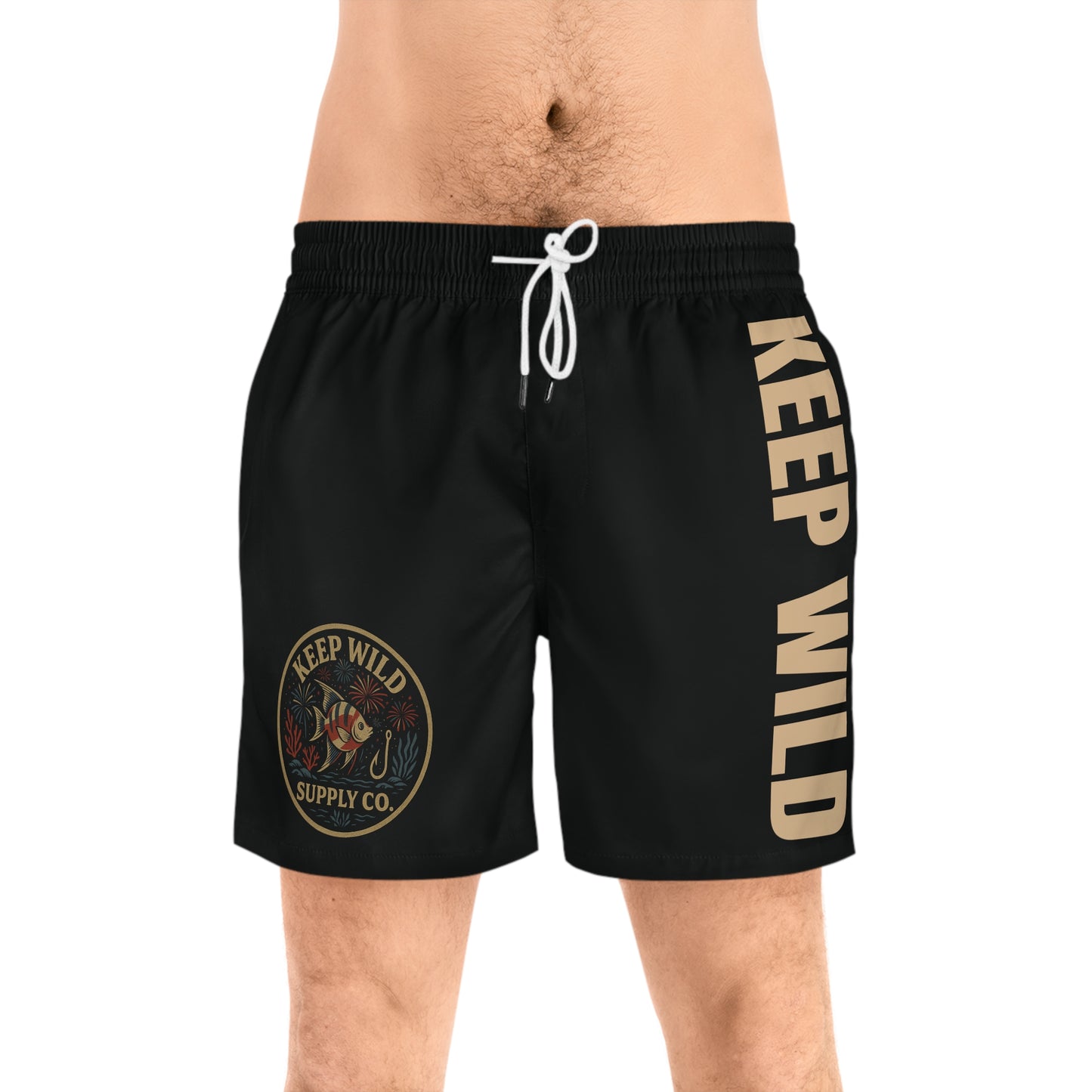 Keep Wild Patriotic Swim Shorts