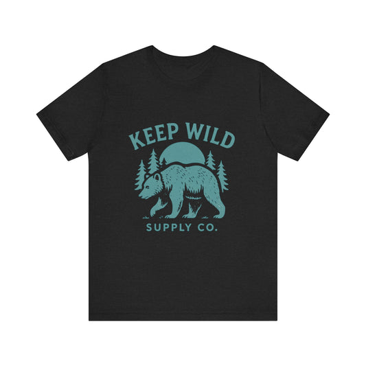 Women's Wildlife Adventure Tee - Keep Wild T-Shirt.